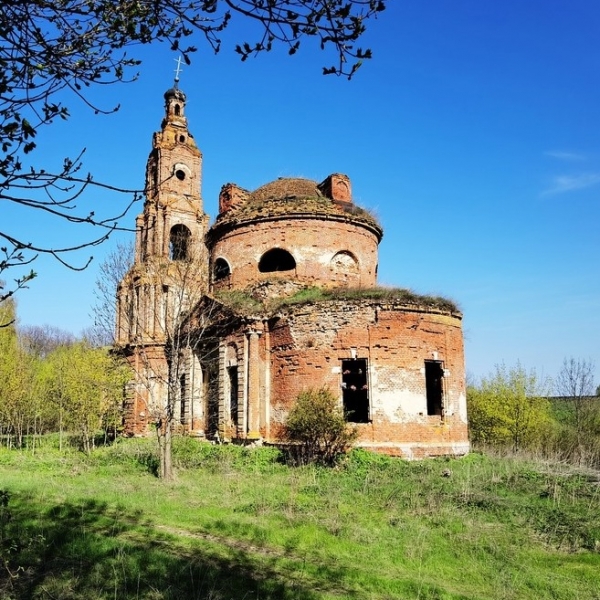 Церковь Феодора Студита села Старое Курбатово Милославского района